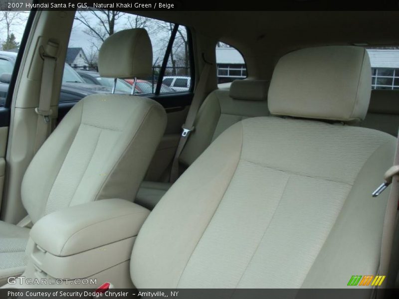 Natural Khaki Green / Beige 2007 Hyundai Santa Fe GLS