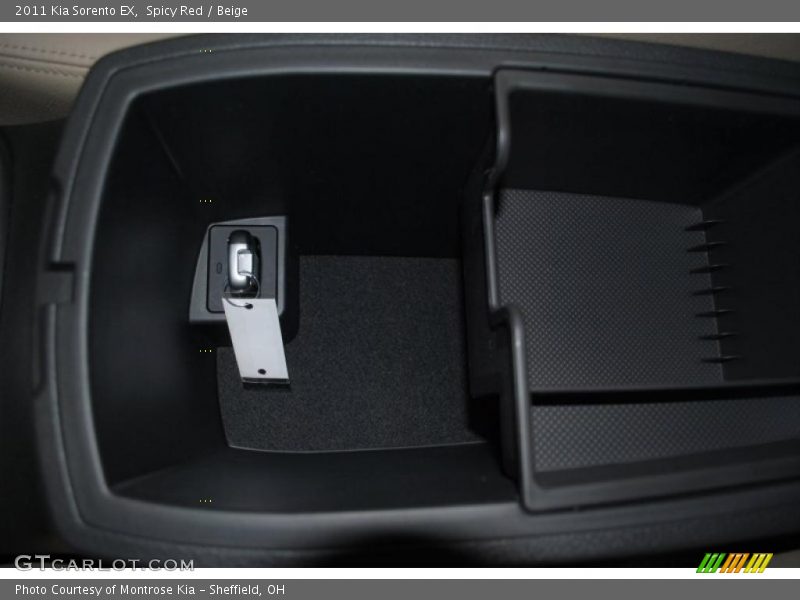 Spicy Red / Beige 2011 Kia Sorento EX