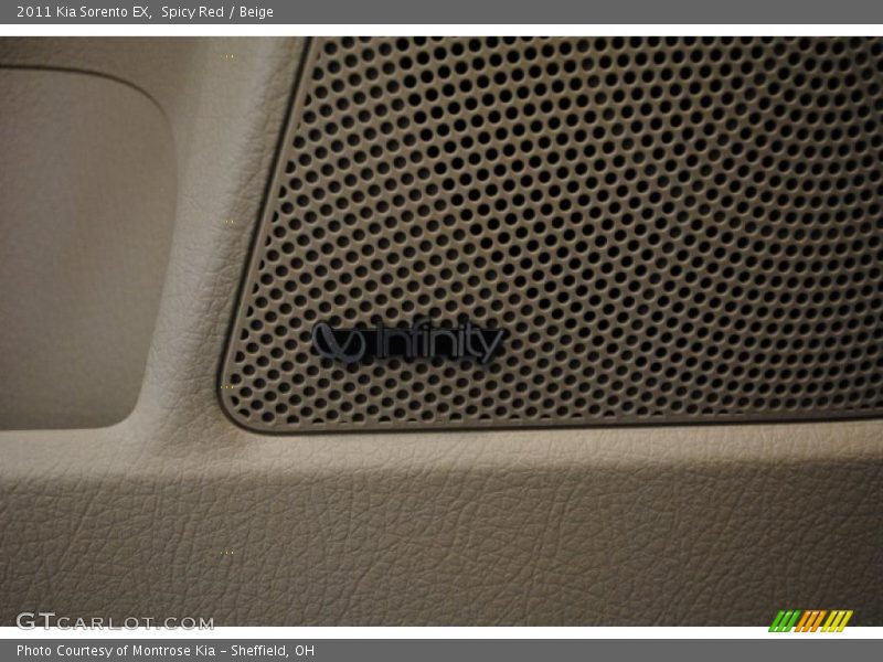 Spicy Red / Beige 2011 Kia Sorento EX