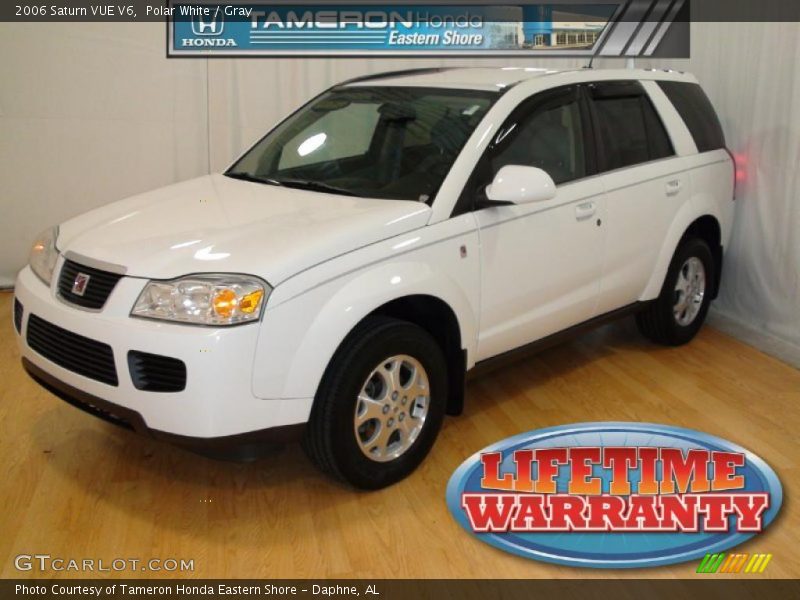 Polar White / Gray 2006 Saturn VUE V6