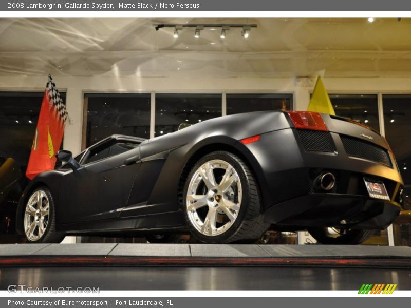 Matte Black / Nero Perseus 2008 Lamborghini Gallardo Spyder