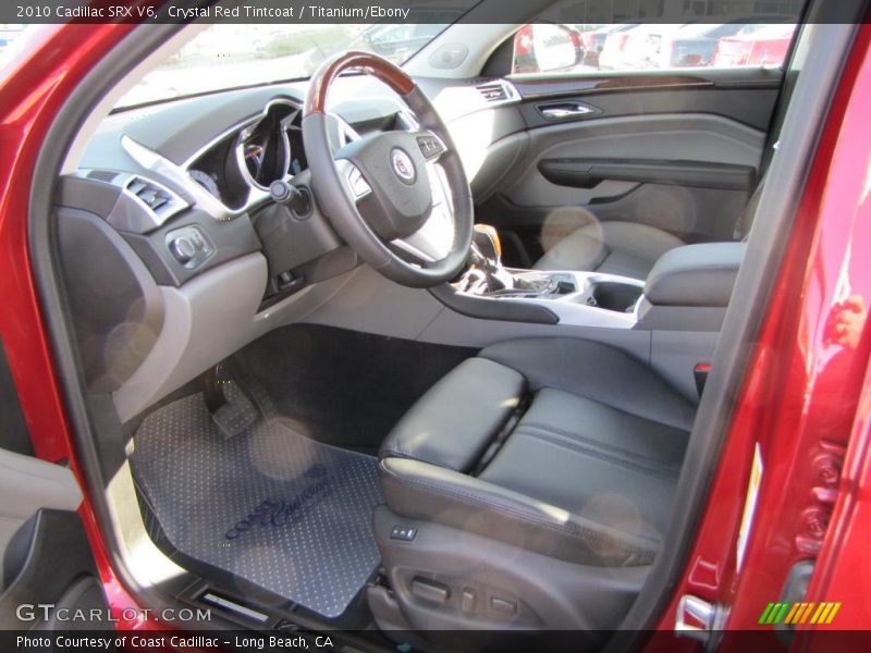 Crystal Red Tintcoat / Titanium/Ebony 2010 Cadillac SRX V6