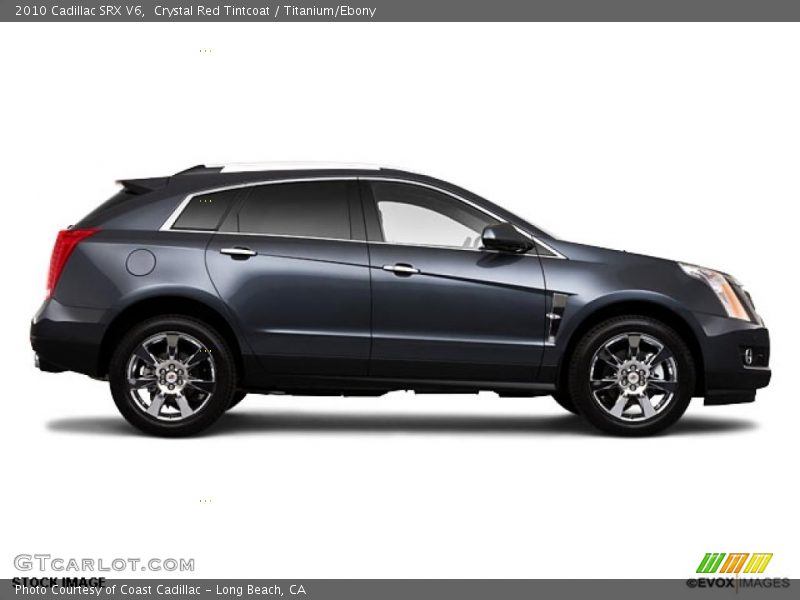 Crystal Red Tintcoat / Titanium/Ebony 2010 Cadillac SRX V6