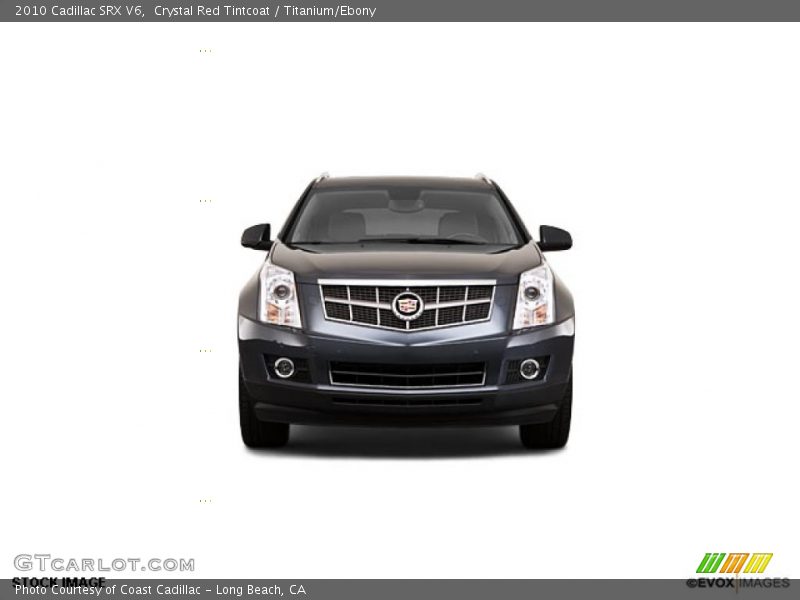 Crystal Red Tintcoat / Titanium/Ebony 2010 Cadillac SRX V6