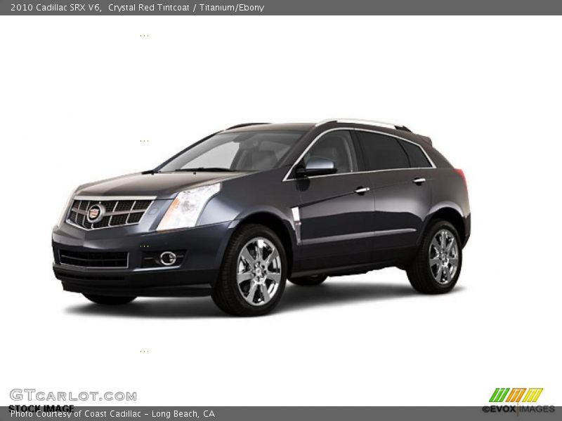 Crystal Red Tintcoat / Titanium/Ebony 2010 Cadillac SRX V6