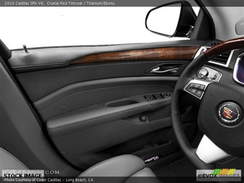Crystal Red Tintcoat / Titanium/Ebony 2010 Cadillac SRX V6