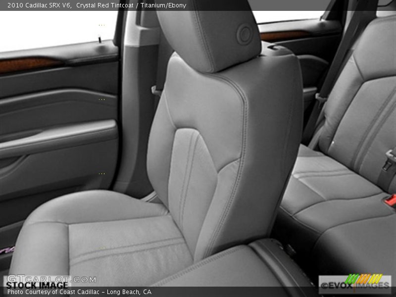 Crystal Red Tintcoat / Titanium/Ebony 2010 Cadillac SRX V6