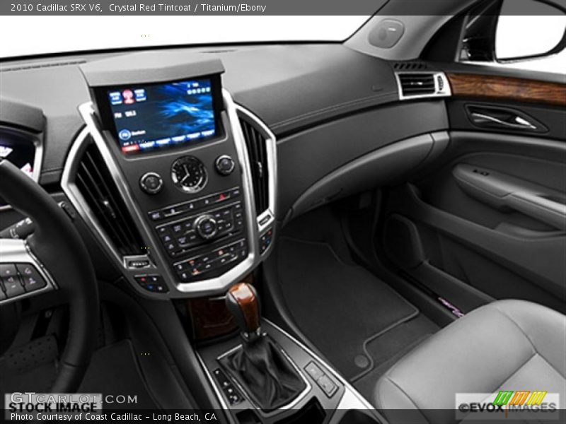 Crystal Red Tintcoat / Titanium/Ebony 2010 Cadillac SRX V6