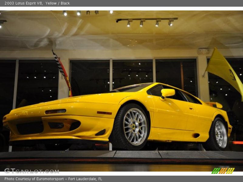 Yellow / Black 2003 Lotus Esprit V8