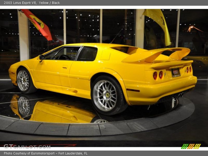 Yellow / Black 2003 Lotus Esprit V8