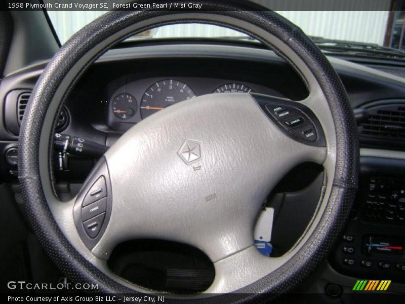Forest Green Pearl / Mist Gray 1998 Plymouth Grand Voyager SE