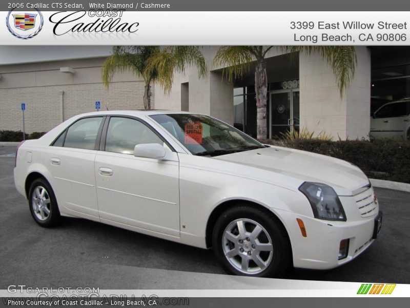 White Diamond / Cashmere 2006 Cadillac CTS Sedan