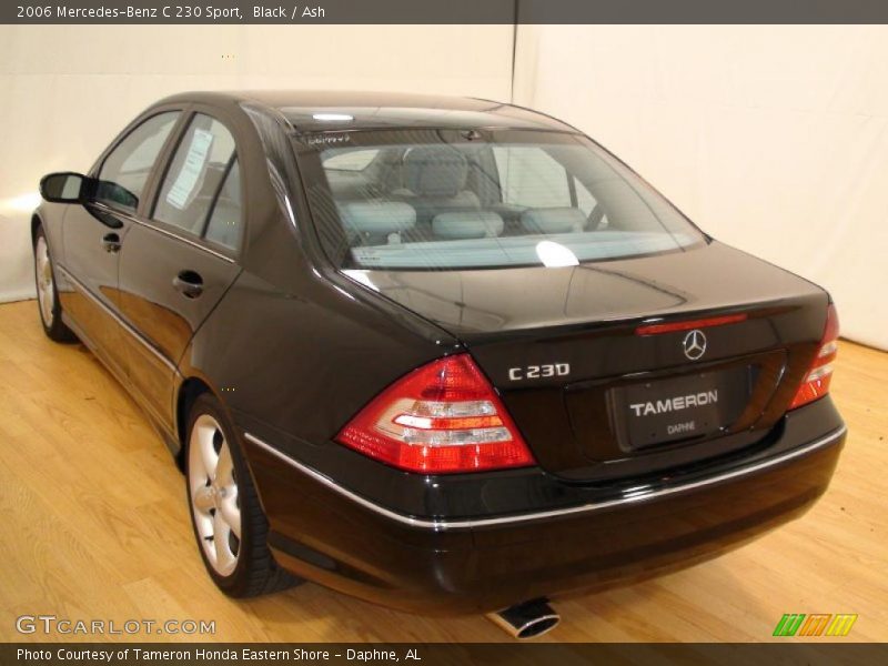 Black / Ash 2006 Mercedes-Benz C 230 Sport