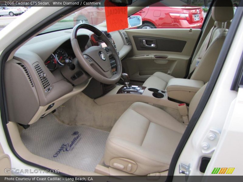 White Diamond / Cashmere 2006 Cadillac CTS Sedan