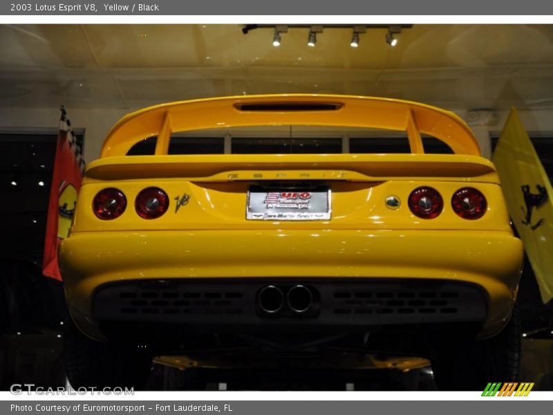 Yellow / Black 2003 Lotus Esprit V8