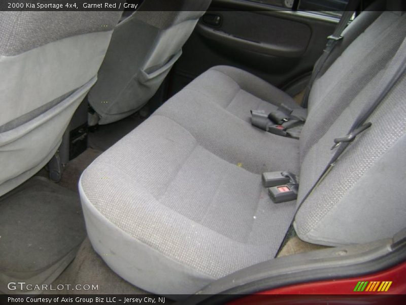 Garnet Red / Gray 2000 Kia Sportage 4x4