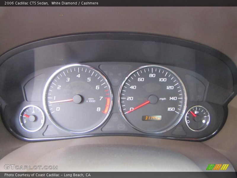 White Diamond / Cashmere 2006 Cadillac CTS Sedan