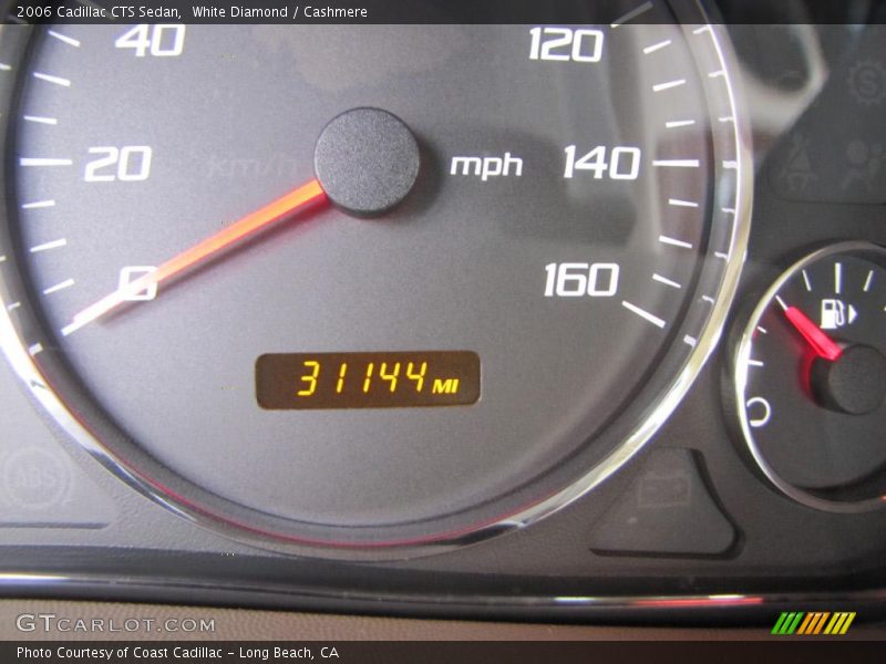White Diamond / Cashmere 2006 Cadillac CTS Sedan