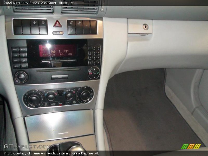 Black / Ash 2006 Mercedes-Benz C 230 Sport
