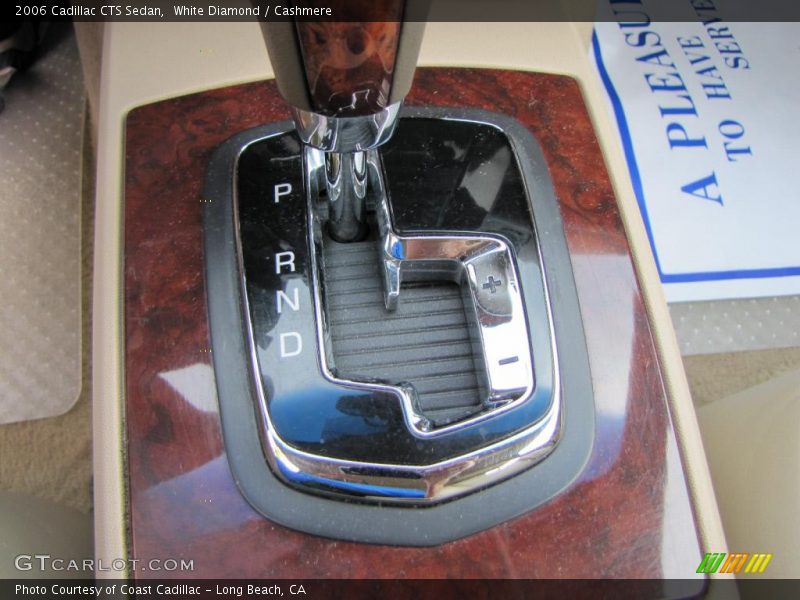 White Diamond / Cashmere 2006 Cadillac CTS Sedan