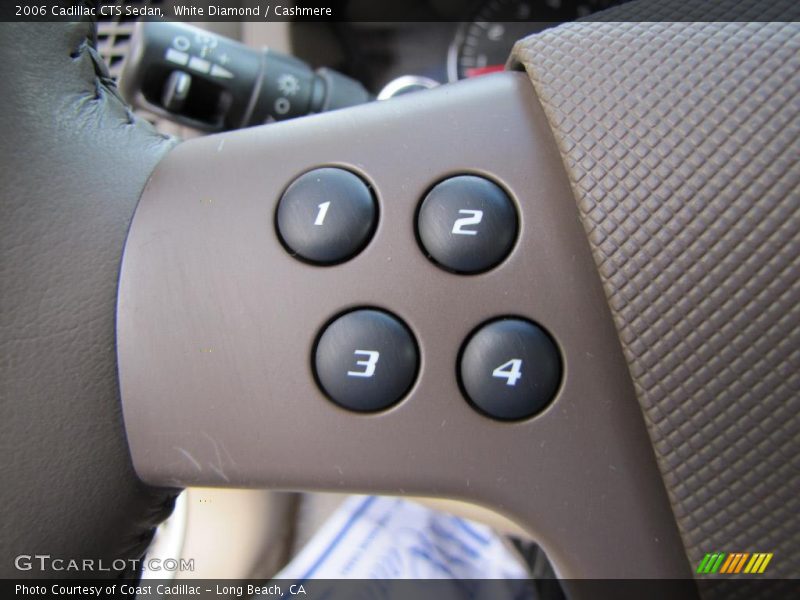 White Diamond / Cashmere 2006 Cadillac CTS Sedan