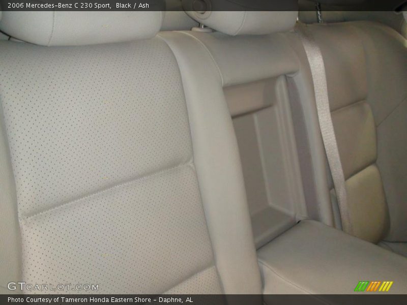 Black / Ash 2006 Mercedes-Benz C 230 Sport
