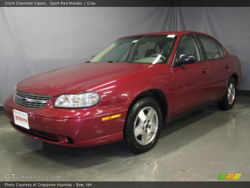 Sport Red Metallic / Gray 2004 Chevrolet Classic