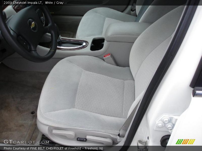 White / Gray 2009 Chevrolet Impala LT