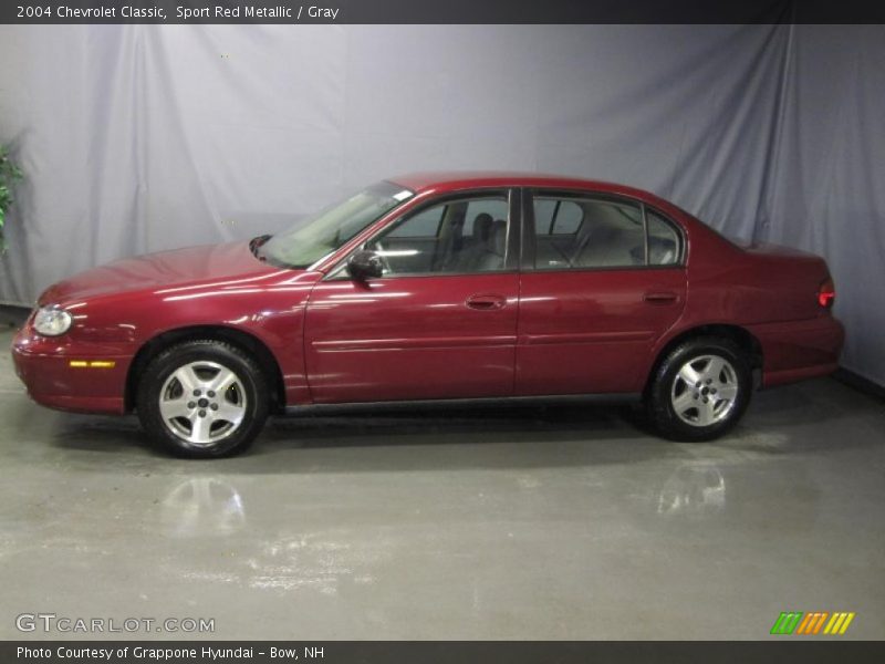 Sport Red Metallic / Gray 2004 Chevrolet Classic
