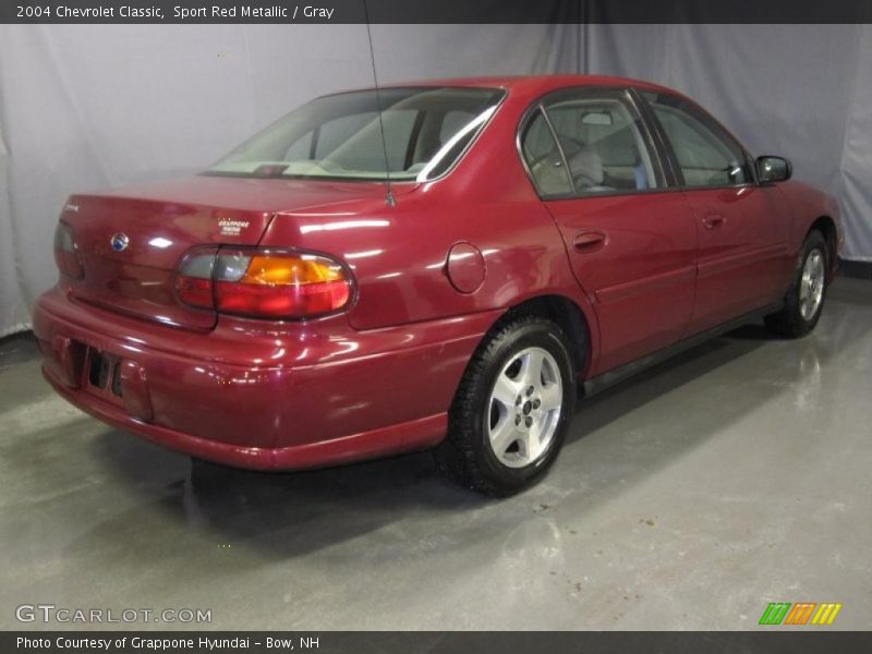 Sport Red Metallic / Gray 2004 Chevrolet Classic