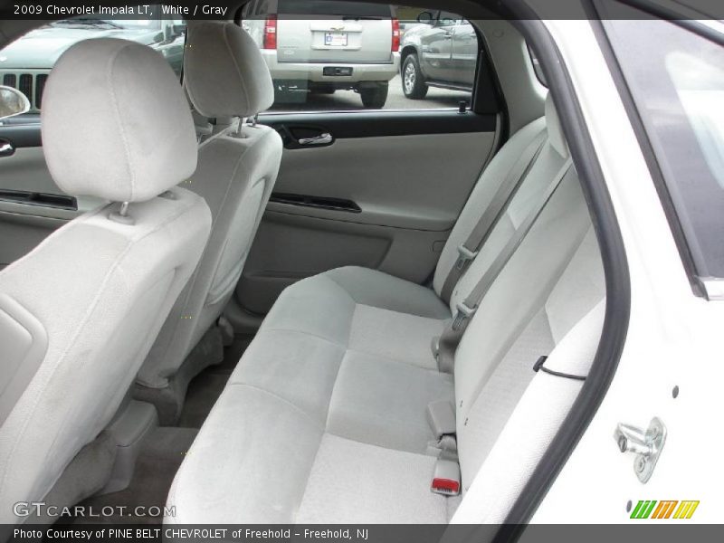 White / Gray 2009 Chevrolet Impala LT