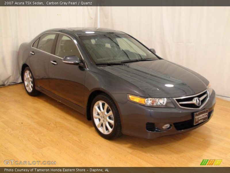 Carbon Gray Pearl / Quartz 2007 Acura TSX Sedan
