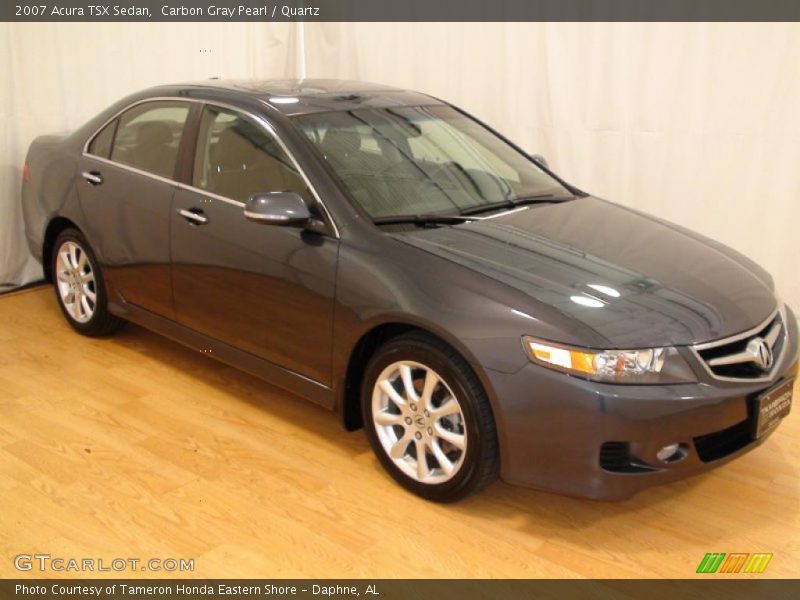 Carbon Gray Pearl / Quartz 2007 Acura TSX Sedan
