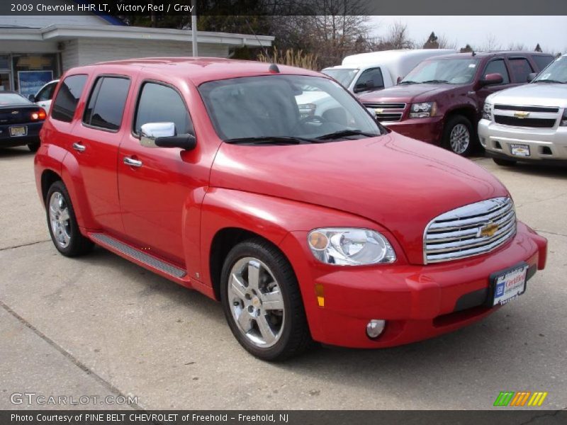 Victory Red / Gray 2009 Chevrolet HHR LT