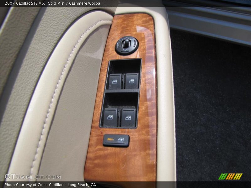 Gold Mist / Cashmere/Cocoa 2007 Cadillac STS V6