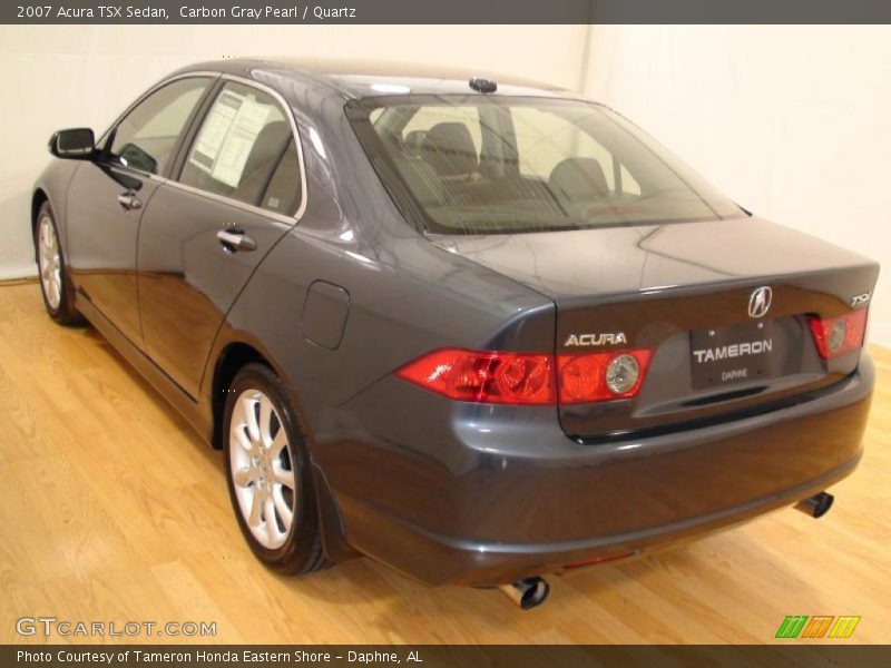 Carbon Gray Pearl / Quartz 2007 Acura TSX Sedan