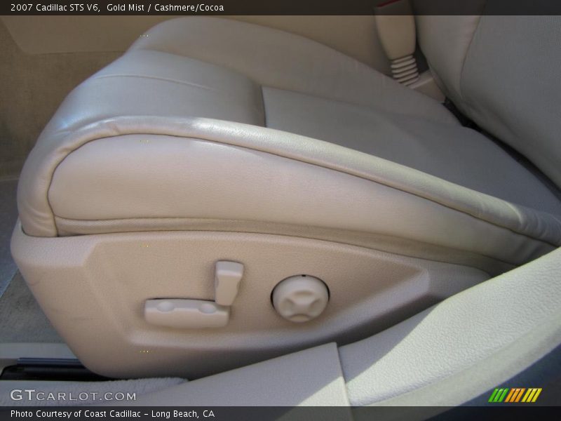 Gold Mist / Cashmere/Cocoa 2007 Cadillac STS V6