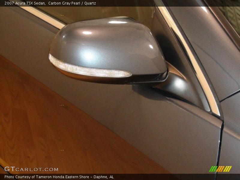 Carbon Gray Pearl / Quartz 2007 Acura TSX Sedan