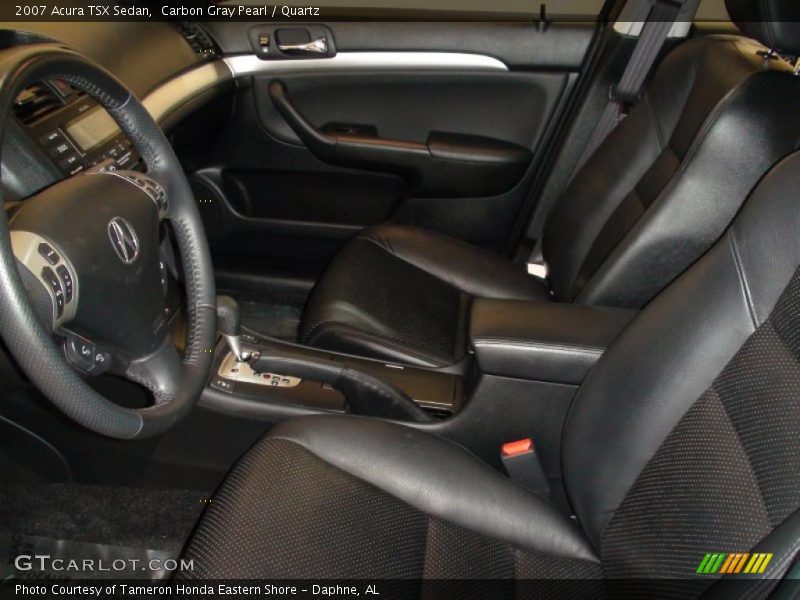 Carbon Gray Pearl / Quartz 2007 Acura TSX Sedan