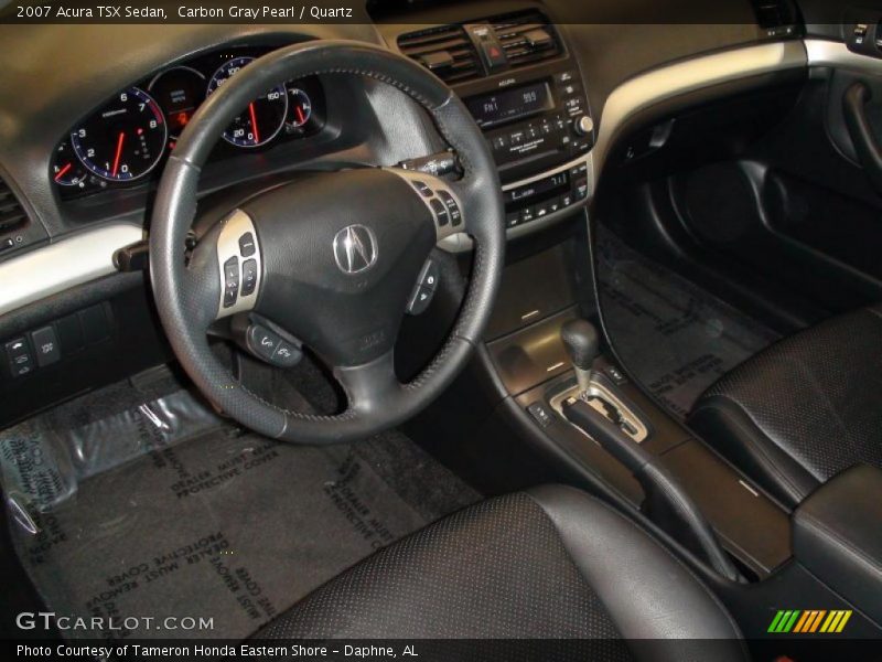 Carbon Gray Pearl / Quartz 2007 Acura TSX Sedan