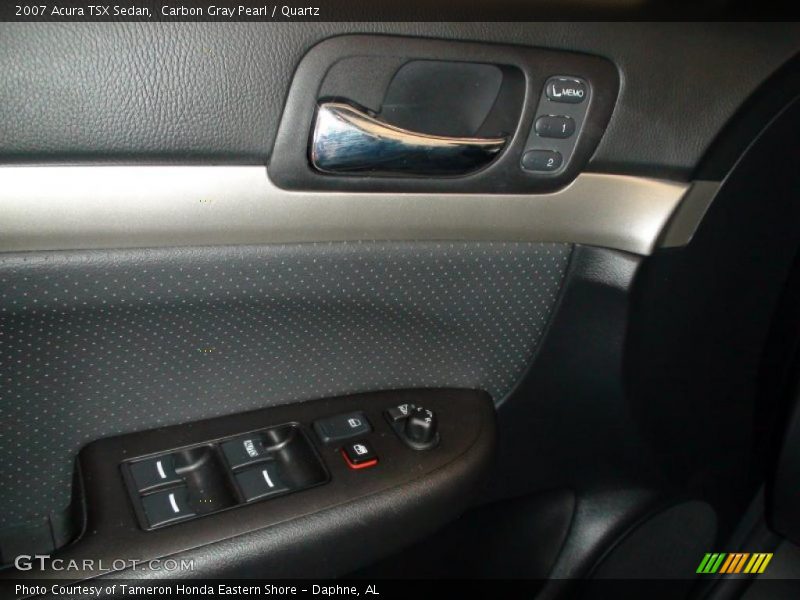Carbon Gray Pearl / Quartz 2007 Acura TSX Sedan