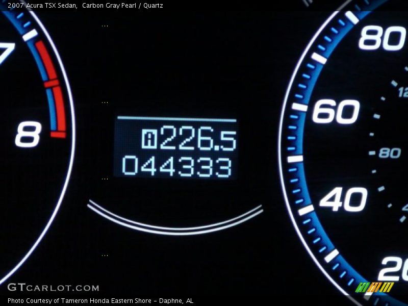 Carbon Gray Pearl / Quartz 2007 Acura TSX Sedan