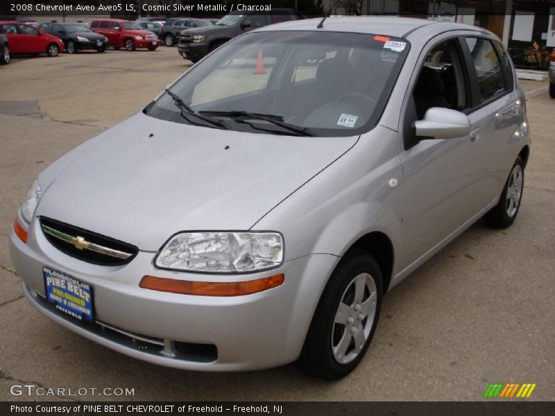 Cosmic Silver Metallic / Charcoal 2008 Chevrolet Aveo Aveo5 LS