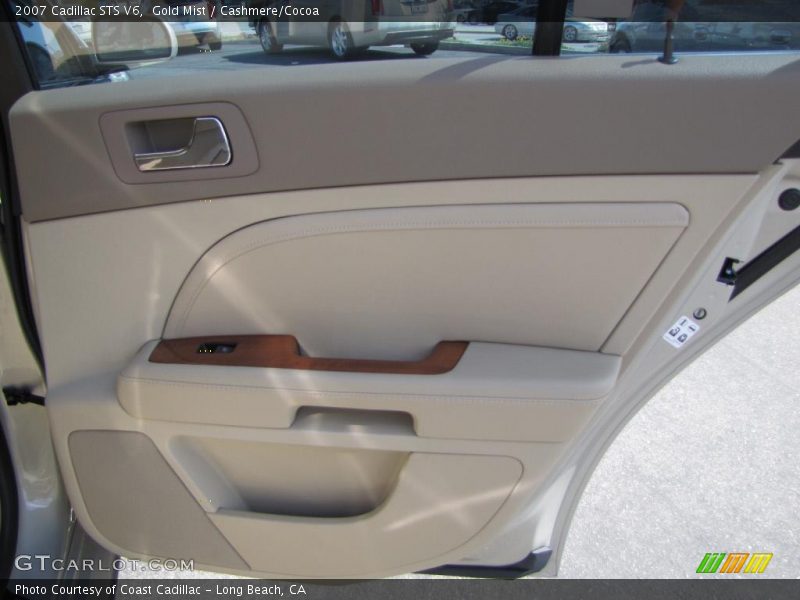 Gold Mist / Cashmere/Cocoa 2007 Cadillac STS V6