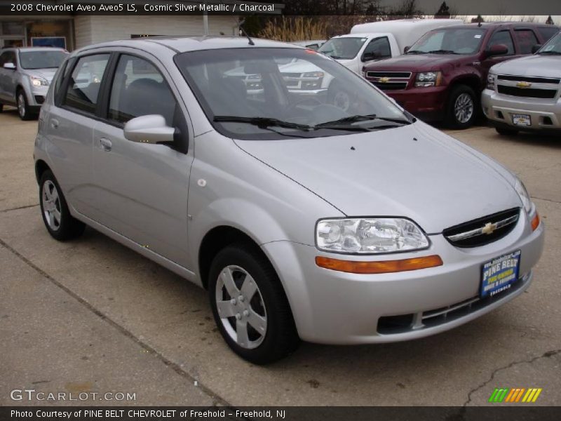 Cosmic Silver Metallic / Charcoal 2008 Chevrolet Aveo Aveo5 LS