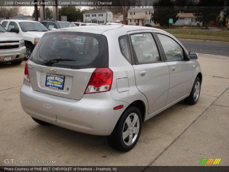 Cosmic Silver Metallic / Charcoal 2008 Chevrolet Aveo Aveo5 LS