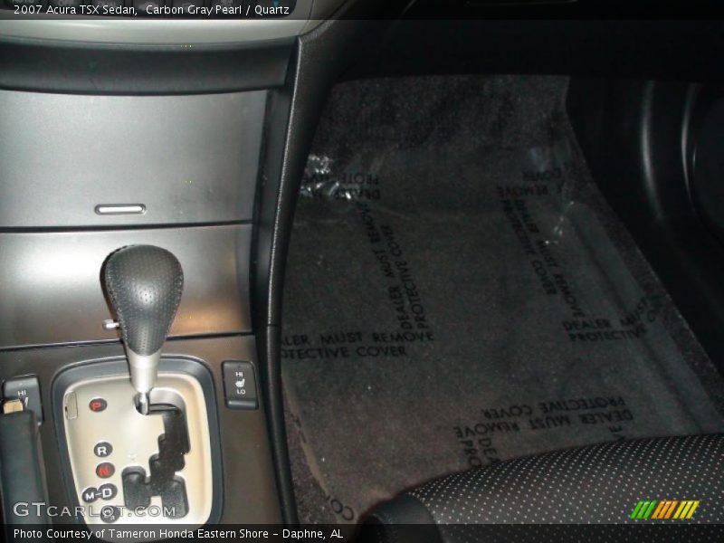 Carbon Gray Pearl / Quartz 2007 Acura TSX Sedan
