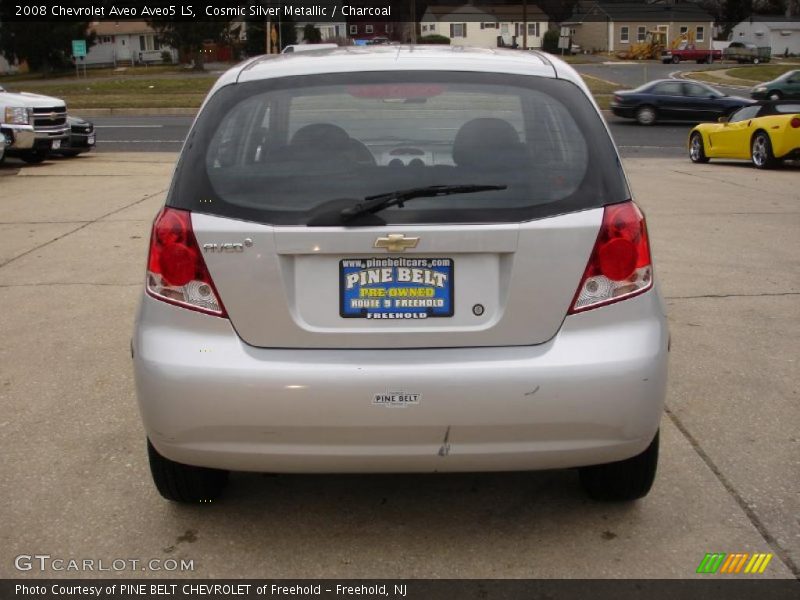Cosmic Silver Metallic / Charcoal 2008 Chevrolet Aveo Aveo5 LS