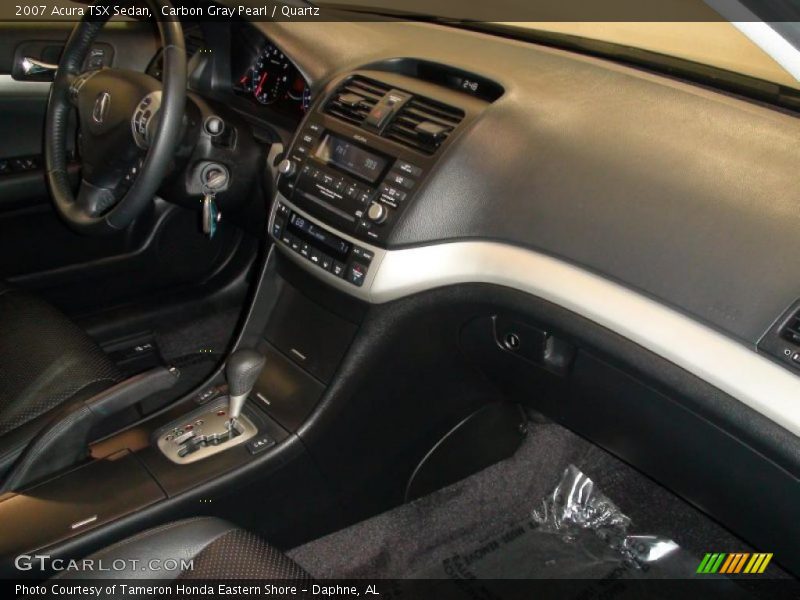 Carbon Gray Pearl / Quartz 2007 Acura TSX Sedan