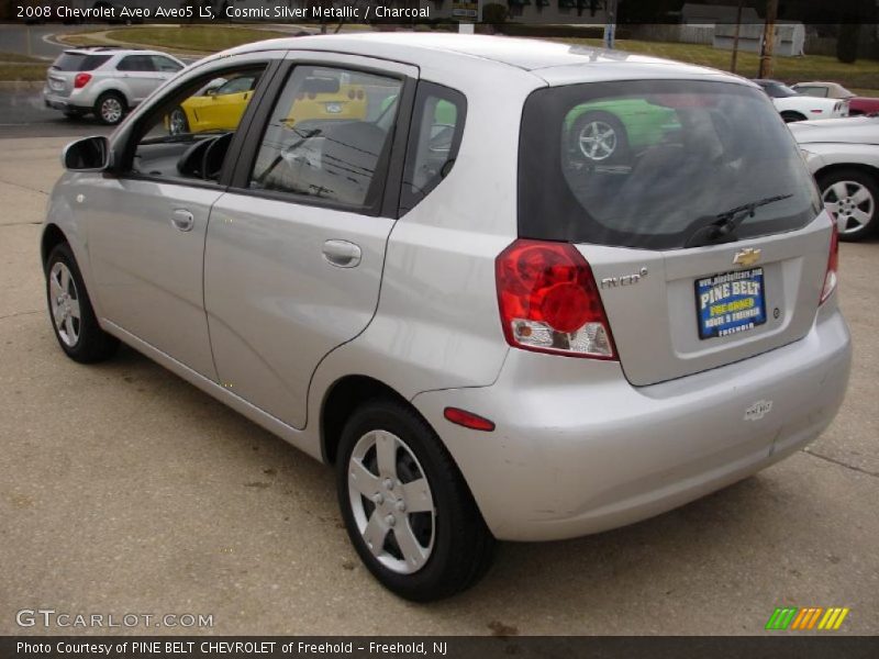 Cosmic Silver Metallic / Charcoal 2008 Chevrolet Aveo Aveo5 LS